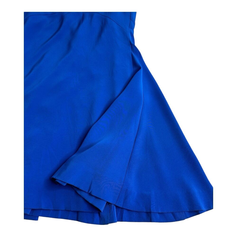 FRASCARA Wedding Spaghetti Straps Royal Blue Lined Maxi Dress Size 12 - Picture 8 of 16